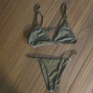 Brown Bikini Size small. Never worn.